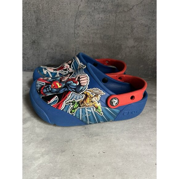 Crocs Justice League Size C 13 Light Up Clogs - Picture 16 of 16